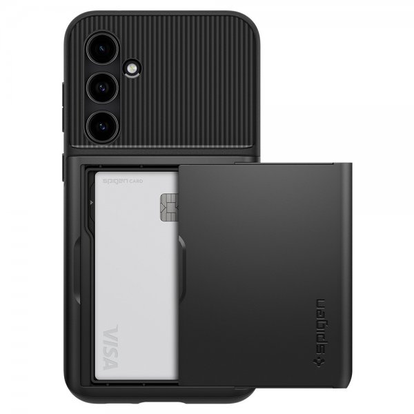 Spigen Samsung Galaxy S23 FE Kuori Slim Armor CS Musta