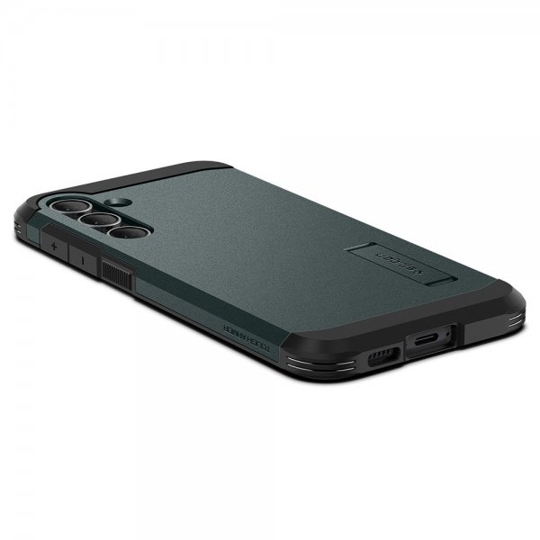 Spigen Samsung Galaxy S23 FE Kuori Tough Armor Abyss Green