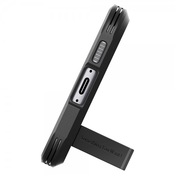 Spigen Samsung Galaxy S23 FE Kuori Tough Armor Musta