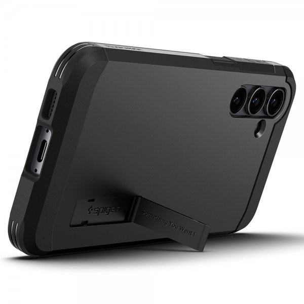 Spigen Samsung Galaxy S23 FE Kuori Tough Armor Musta
