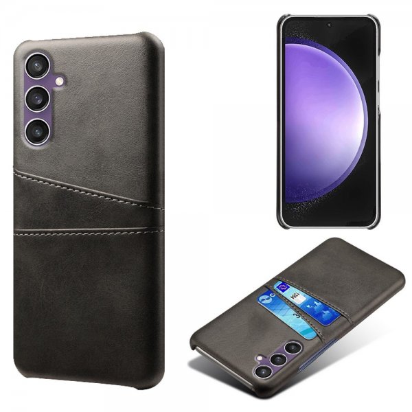 Samsung Galaxy S23 FE Kuoret kahdella korttipaikalla Musta