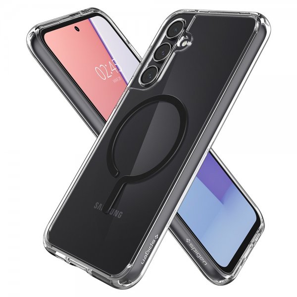 Spigen Samsung Galaxy S23 FE Ultra Hybrid OneTap Ring MagFit -suojakuori, musta