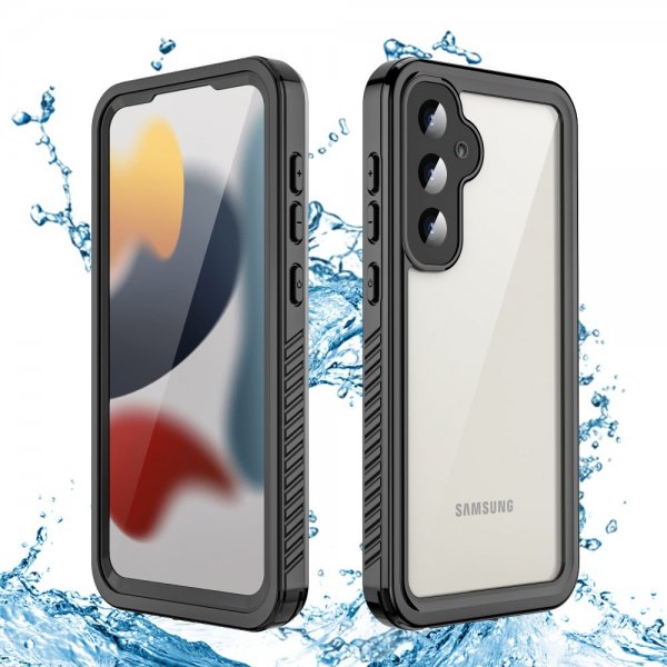 Redpepper Samsung Galaxy S23 FE Kuori Vedenkestävä IP68 Musta
