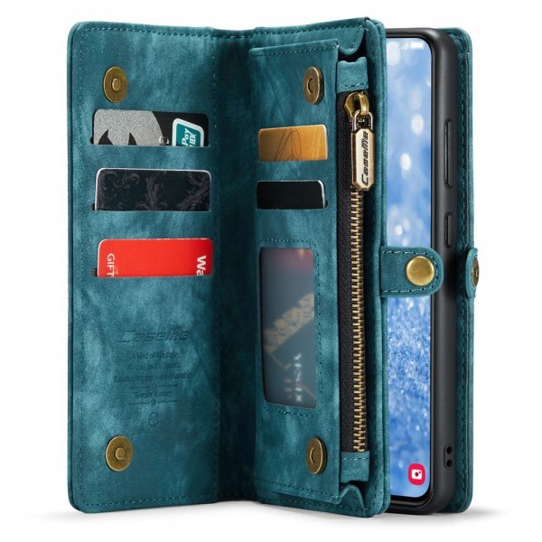 CaseMe Samsung Galaxy S23 Kotelo 008 Series Irrotettava kuori Petrol