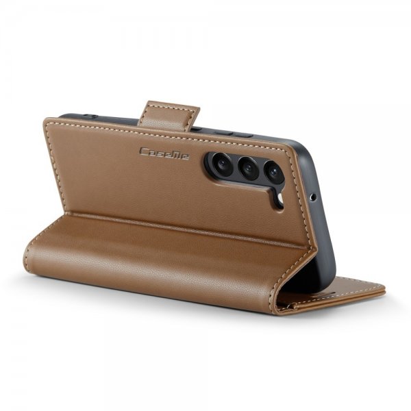 CaseMe Samsung Galaxy S23 Kotelo 023 Series Ruskea