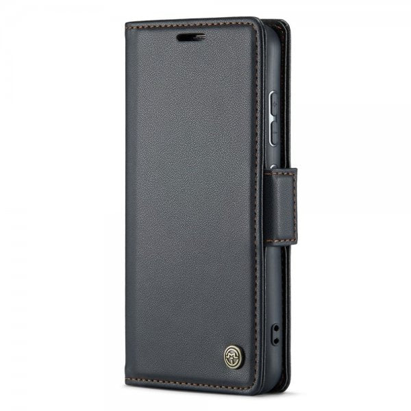 CaseMe Samsung Galaxy S23 -kotelo 023 Series Musta