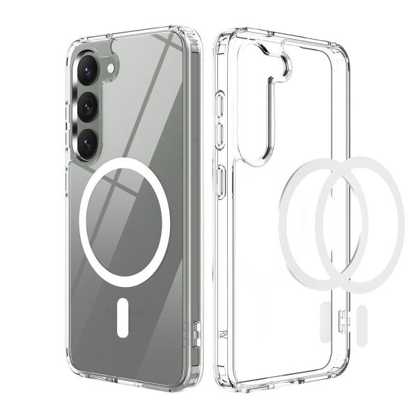 Samsung Galaxy S23 Kuori MagSafe Läpinäkyvä