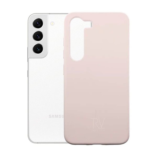 Rvelon Samsung Galaxy S23 Kuori Silikoni Hiekkaruusu
