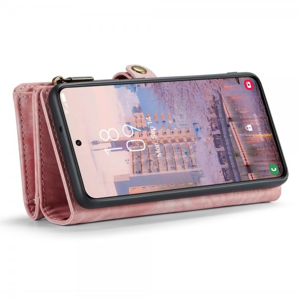CaseMe Samsung Galaxy S23 Plus Kotelo 008 Series Irrotettava Kuori Ruusukulta
