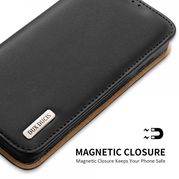 Dux Ducis Samsung Galaxy S23 Plus -suojakotelo, Hivo Series, musta