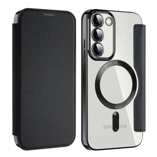 Samsung Galaxy S23 Plus Kotelo MagSafe Musta