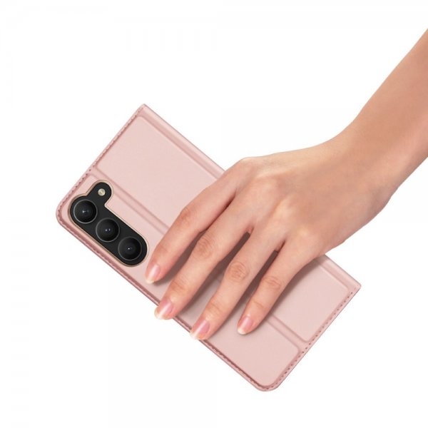 Dux Ducis Samsung Galaxy S23 Plus -kotelo, Skin Pro -sarja, ruusunpunainen