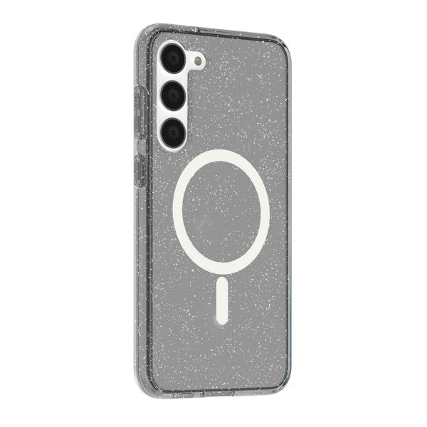 Samsung Galaxy S23 Plus Kuori Glitter MagSafe Musta