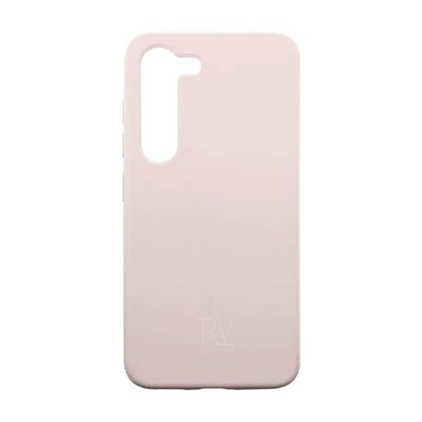 Rvelon Samsung Galaxy S23 Plus Silikonikuori Hiekanroosa