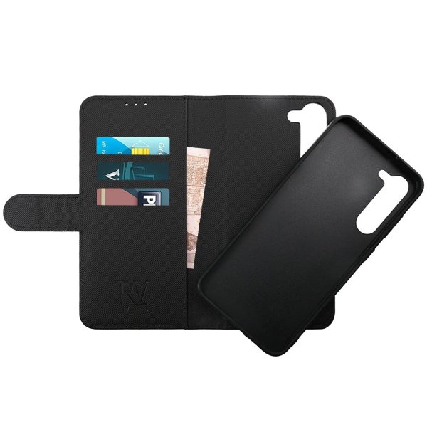Rvelon Samsung Galaxy S23 Plus - Magneettinen irrotettava kuori - Musta
