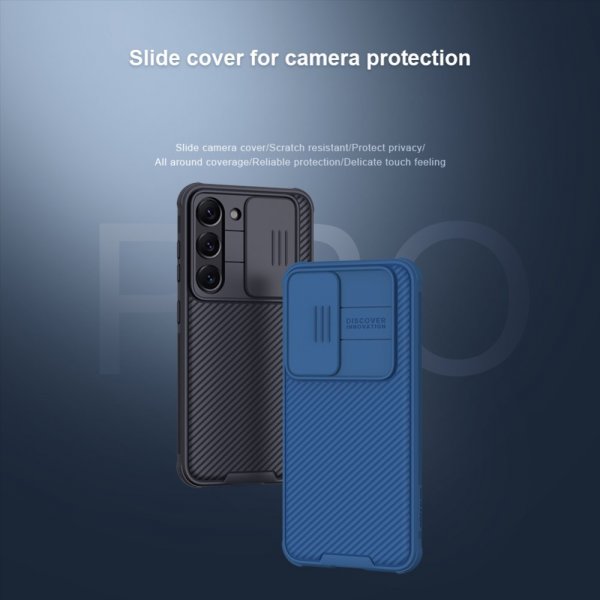 Nillkin Samsung Galaxy S23 Plus kuori CamShield Sininen