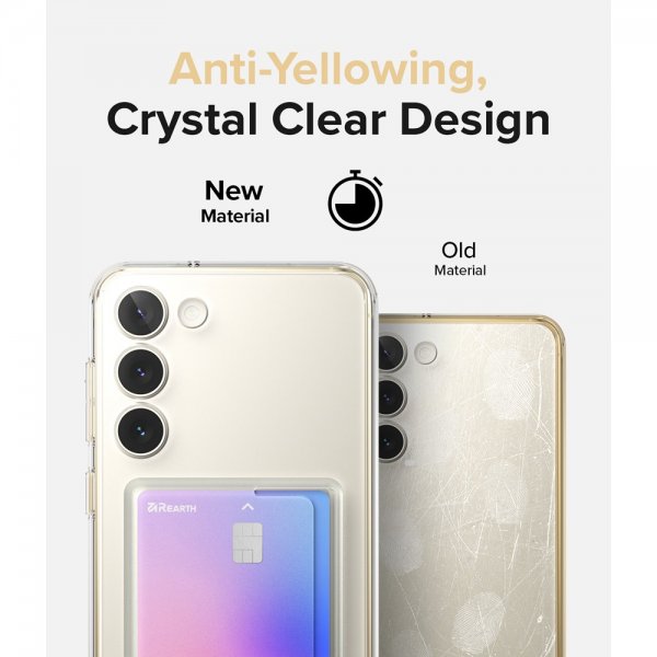 Ringke Samsung Galaxy S23 Plus Kuori Fusion Card Clear