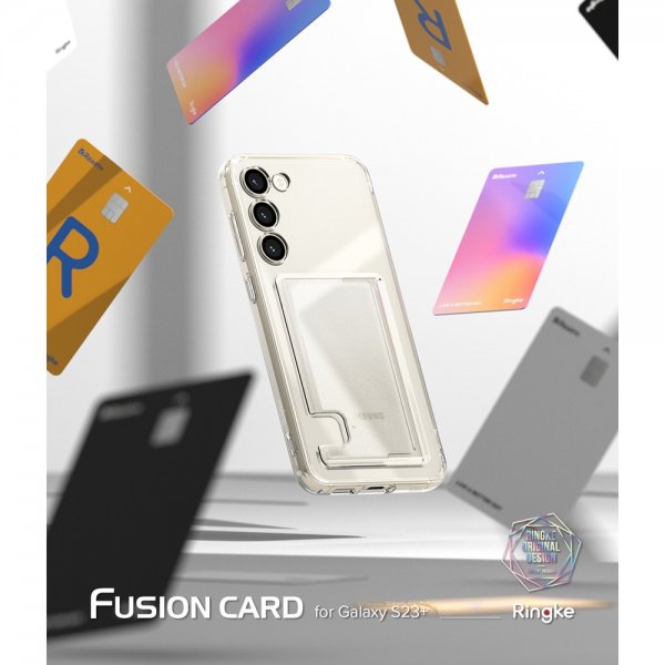 Ringke Samsung Galaxy S23 Plus Kuori Fusion Card Clear