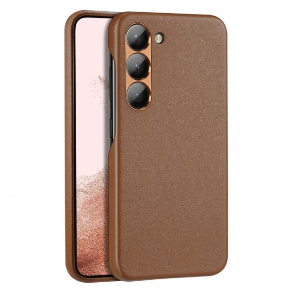 Dux Ducis Samsung Galaxy S23 Plus -suojakuori Grit Series ruskea