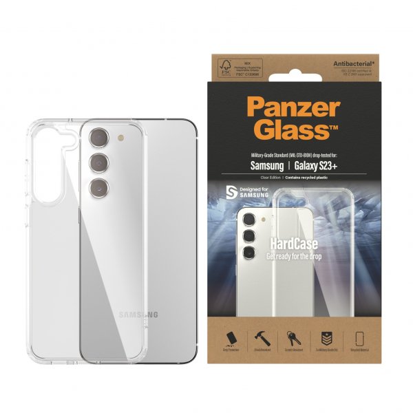 PanzerGlass Samsung Galaxy S23 Plus HardCase Läpinäkyvä