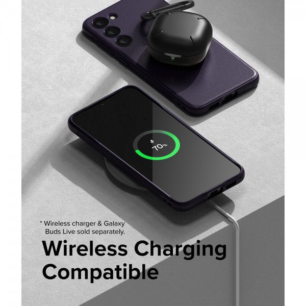 Ringke Samsung Galaxy S23 Plus kuori Onyx Deep Purple