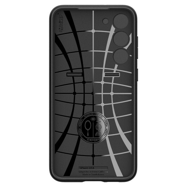 Spigen Samsung Galaxy S23 Plus -suojakuori, Optik Armor, musta