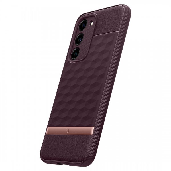 Caseology Samsung Galaxy S23 Plus kuori Parallax Burgundy