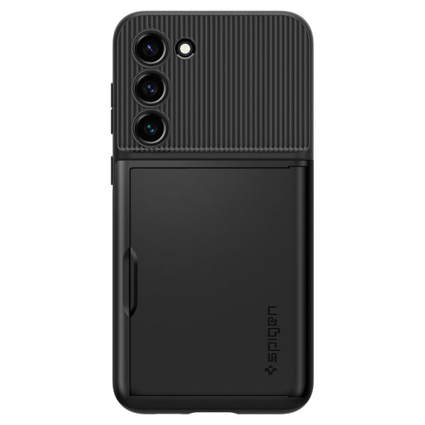 Spigen Samsung Galaxy S23 Plus -suojakuori Slim Armor CS musta