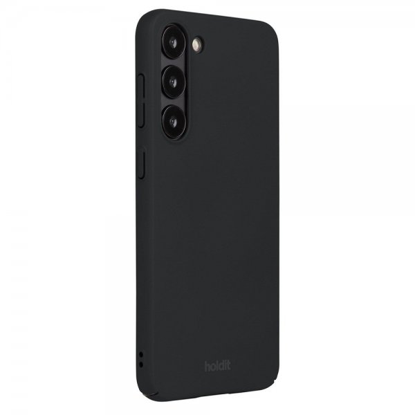 holdit Samsung Galaxy S23 Plus Kuori Slim Case Musta