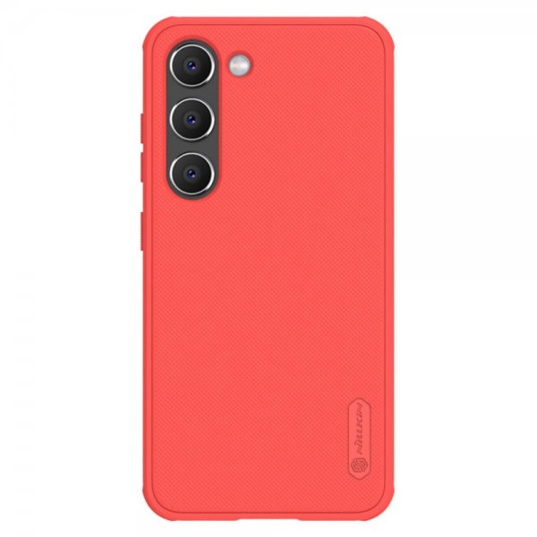 Nillkin Samsung Galaxy S23 Plus Kuori Super Frosted Shield Pro Punainen
