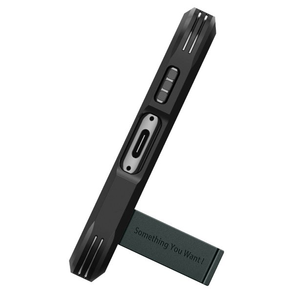 Spigen Samsung Galaxy S23 Plus -suojakuori Tough Armor, Abyss Green