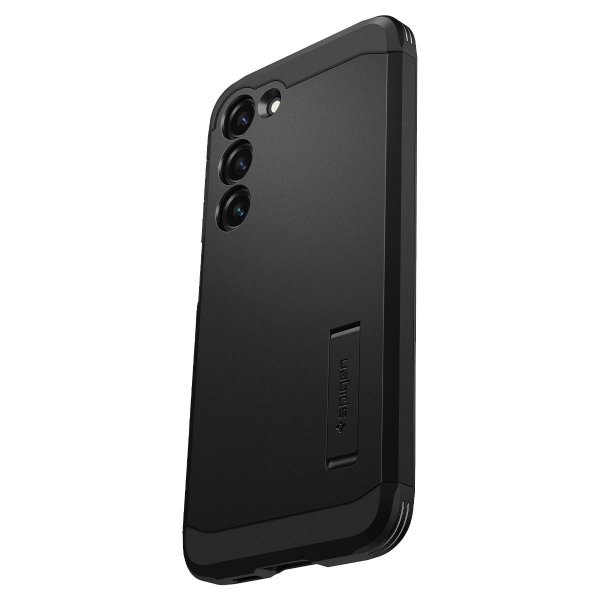Spigen Samsung Galaxy S23 Plus -suojakuori Tough Armor, musta