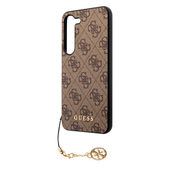 Guess Samsung Galaxy S23 Kuori 4G Charms Ruskea