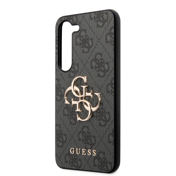 Guess Samsung Galaxy S23 Kuori 4G Logo Harmaa