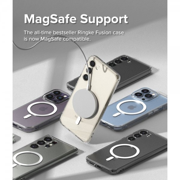 Ringke Samsung Galaxy S23 Kuori Fusion Magnetic Matte Clear