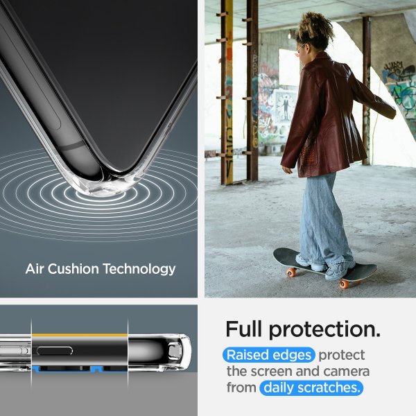 Spigen Samsung Galaxy S23 Suojakuori Liquid Crystal Crystal Clear