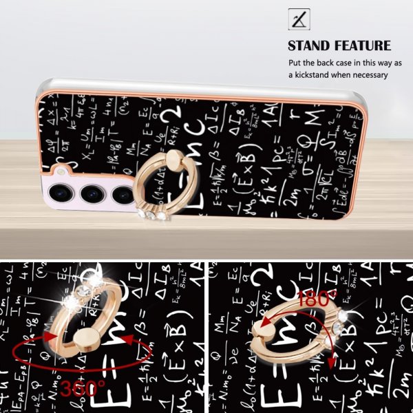 Samsung Galaxy S23 Kuori sormirenkaalla, kuviot: Yhtälöt