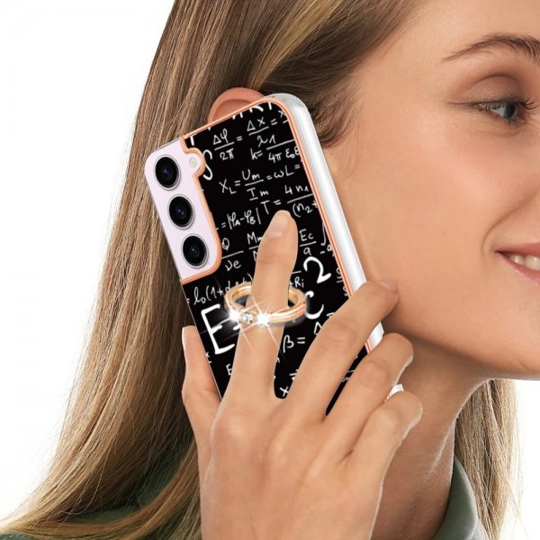 Samsung Galaxy S23 Kuori sormirenkaalla, kuviot: Yhtälöt