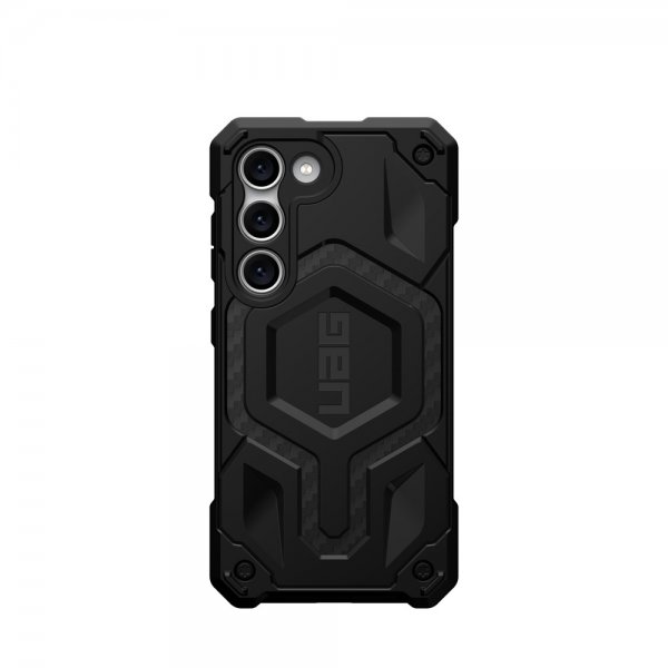 Urban Armor Gear (UAG) Samsung Galaxy S23 Kuori Monarch Pro MagSafe Carbon Fiber Musta