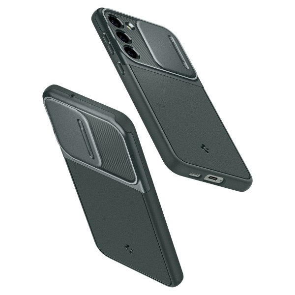 Spigen Samsung Galaxy S23 Kuori Optik Armor Abyss Green