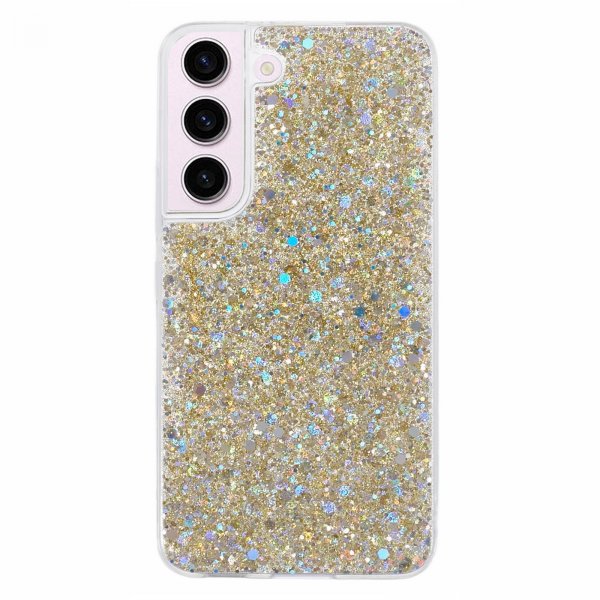 Nordic Covers Samsung Galaxy S23 Kuori Sparkle Series Citrine Gold