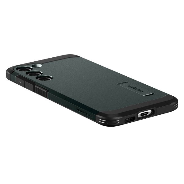 Spigen Samsung Galaxy S23 Suojakuori Tough Armor Abyss Green