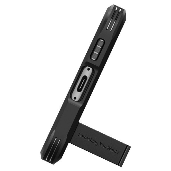 Spigen Samsung Galaxy S23 Kuori Tough Armor Musta