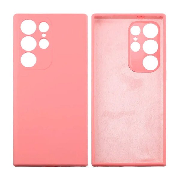 Samsung Galaxy S23 Ultra Silikonikuori Pinkki
