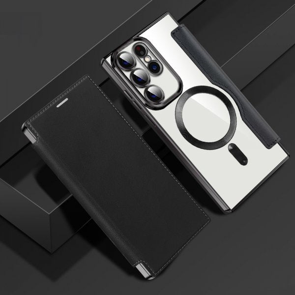 Samsung Galaxy S23 Ultra Kotelo MagSafe Musta