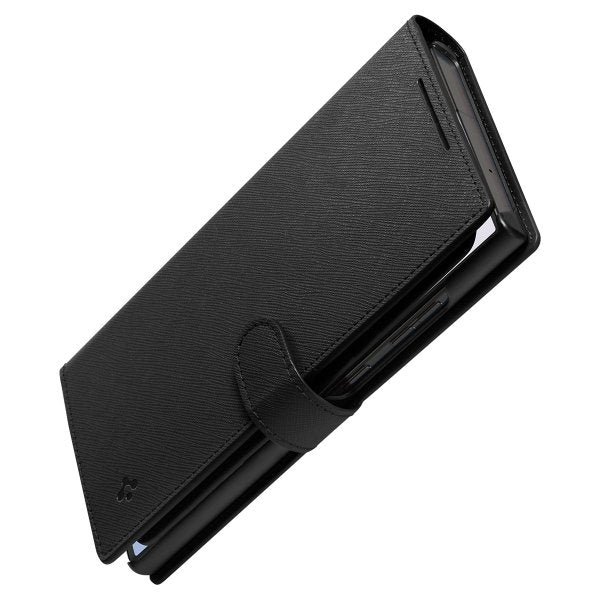Spigen Samsung Galaxy S23 Ultra Wallet S Plus -kotelo, musta