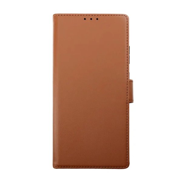 Rvelon Samsung Galaxy S23 Ultra Kotelo Magneettinen Irrotettava Kuori Ruskea