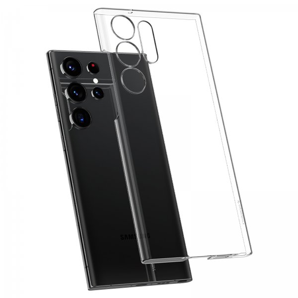 Spigen Samsung Galaxy S23 Ultra AirSkin Crystal Clear -kuori