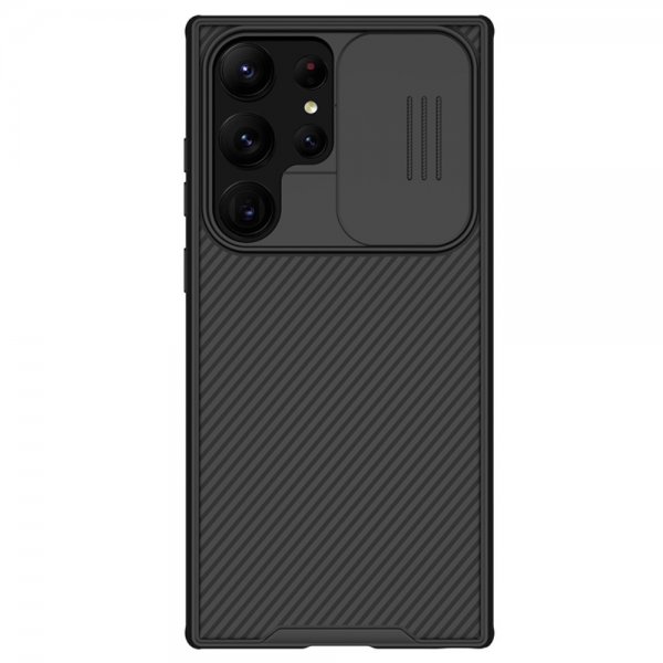 Nillkin Samsung Galaxy S23 Ultra CamShield Pro -suojakuori, musta