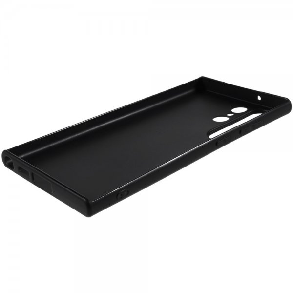 Nordic Covers Samsung Galaxy S23 Ultra Kuori Feather Series Raven Black
